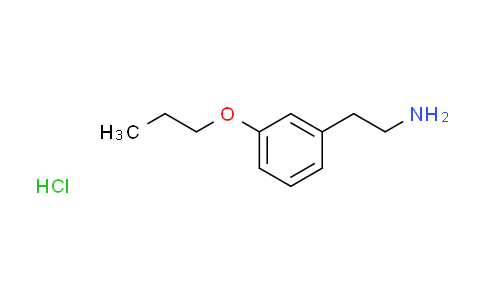 CAS No. 1135289-15-4, [2-(3-propoxyphenyl)ethyl]amine hydrochloride