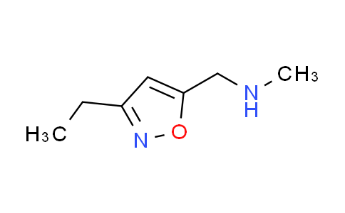 CAS No. 942519-63-3, 1-(3-ethyl-5-isoxazolyl)-N-methylmethanamine