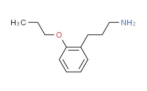 CAS No. 937661-89-7, 3-(2-propoxyphenyl)-1-propanamine