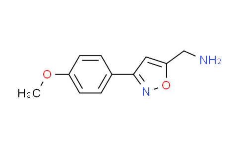 CAS No. 338982-43-7, 1-[3-(4-methoxyphenyl)-5-isoxazolyl]methanamine