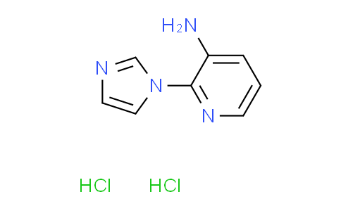 CAS No. 1171804-01-5, 2-(1H-imidazol-1-yl)-3-pyridinamine dihydrochloride