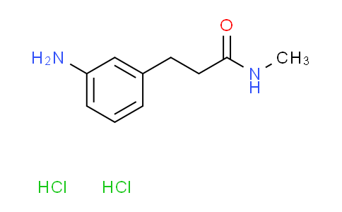 CAS No. 1269384-12-4, 3-(3-aminophenyl)-N-methylpropanamide dihydrochloride
