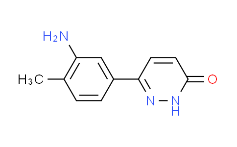 CAS No. 1030563-11-1, 6-(3-amino-4-methylphenyl)-3(2H)-pyridazinone