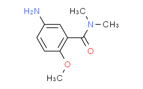 CAS No. 22802-73-9, 5-amino-2-methoxy-N,N-dimethylbenzamide