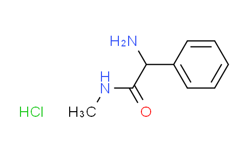 CAS No. 53059-80-6, 2-amino-N-methyl-2-phenylacetamide hydrochloride