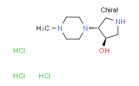 CAS No. 1262769-85-6, trans-4-(4-methyl-1-piperazinyl)-3-pyrrolidinol trihydrochloride