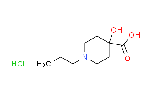 CAS No. 1609396-54-4, 4-hydroxy-1-propyl-4-piperidinecarboxylic acid hydrochloride