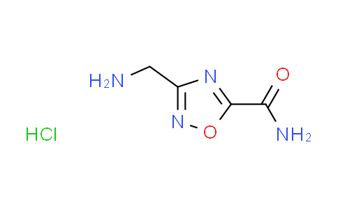CAS No. 1361116-15-5, 3-(aminomethyl)-1,2,4-oxadiazole-5-carboxamide hydrochloride