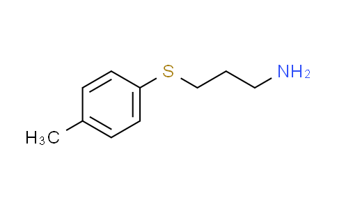 CAS No. 67215-17-2, 3-[(4-methylphenyl)thio]-1-propanamine