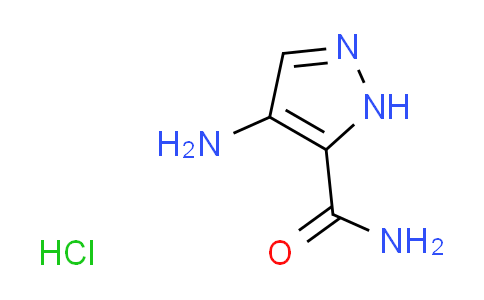 CAS No. 1101785-22-1, 4-amino-1H-pyrazole-5-carboxamide hydrochloride