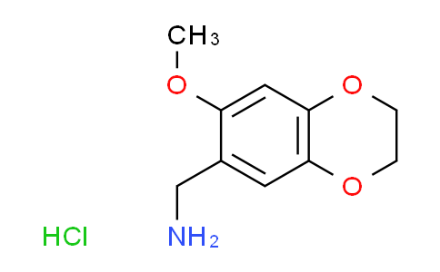 CAS No. 1210015-85-2, [(7-methoxy-2,3-dihydro-1,4-benzodioxin-6-yl)methyl]amine hydrochloride