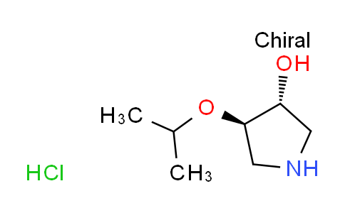 CAS No. 1262769-95-8, trans-4-isopropoxy-3-pyrrolidinol hydrochloride
