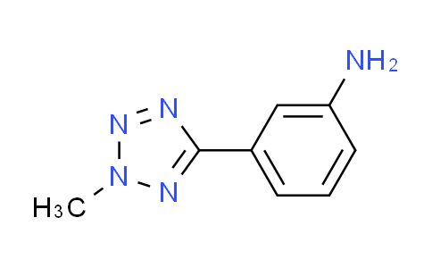 CAS No. 114934-51-9, 3-(2-methyl-2H-tetrazol-5-yl)aniline
