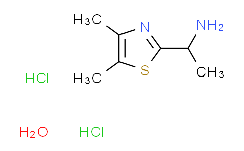 CAS No. 432047-35-3, [1-(4,5-dimethyl-1,3-thiazol-2-yl)ethyl]amine dihydrochloride hydrate