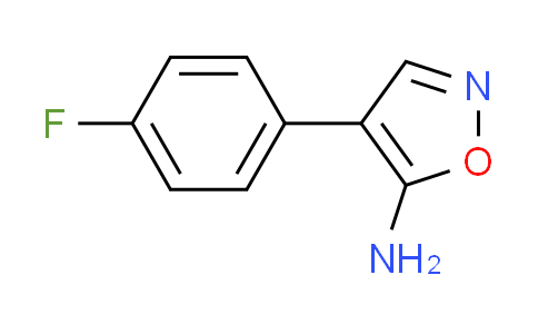 CAS No. 914635-91-9, 4-(4-fluorophenyl)-5-isoxazolamine