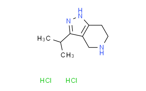 CAS No. 1269397-52-5, 3-isopropyl-4,5,6,7-tetrahydro-1H-pyrazolo[4,3-c]pyridine dihydrochloride