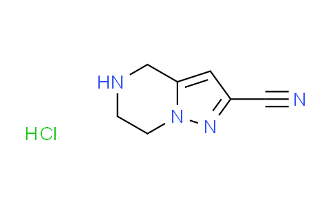 CAS No. 1609406-44-1, 4,5,6,7-tetrahydropyrazolo[1,5-a]pyrazine-2-carbonitrile hydrochloride