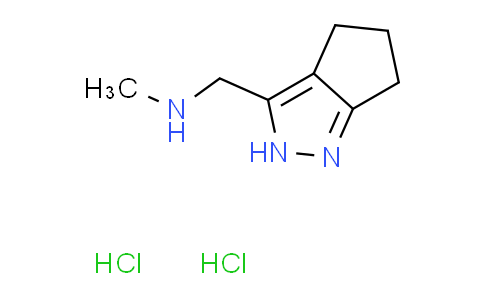 CAS No. 1201633-63-7, N-methyl-1-(2,4,5,6-tetrahydrocyclopenta[c]pyrazol-3-yl)methanamine dihydrochloride