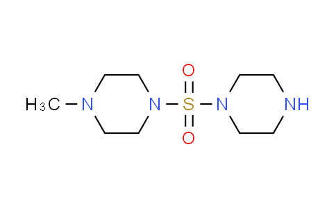 CAS No. 933038-72-3, 1-methyl-4-(1-piperazinylsulfonyl)piperazine
