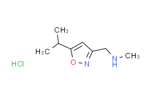 CAS No. 1269052-67-6, [(5-isopropyl-3-isoxazolyl)methyl]methylamine hydrochloride