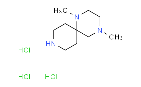 CAS No. 1609400-09-0, 1,4-dimethyl-1,4,9-triazaspiro[5.5]undecane trihydrochloride