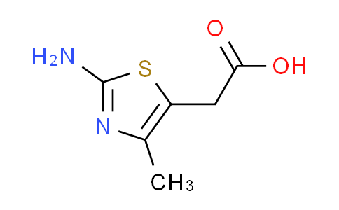 CAS No. 62556-93-8, (2-amino-4-methyl-1,3-thiazol-5-yl)acetic acid