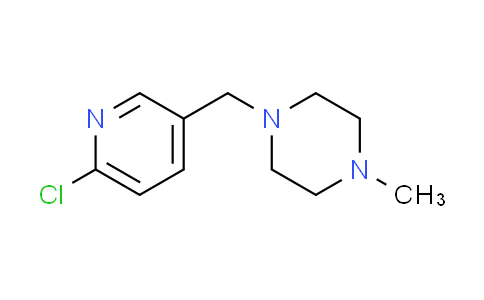 CAS No. 612487-31-7, 1-[(6-chloro-3-pyridinyl)methyl]-4-methylpiperazine