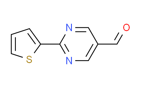 CAS No. 921939-12-0, 2-(2-thienyl)-5-pyrimidinecarbaldehyde