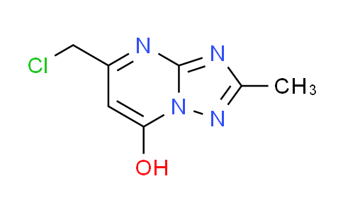 CAS No. 1211499-84-1, 5-(chloromethyl)-2-methyl[1,2,4]triazolo[1,5-a]pyrimidin-7-ol