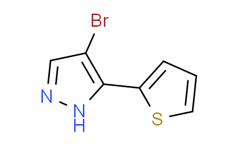 4-bromo-5-(2-thienyl)-1H-pyrazole