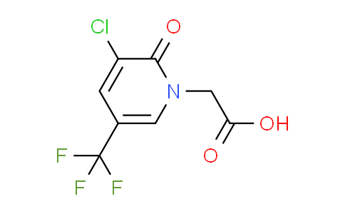 CAS No. 851208-01-0, [3-chloro-2-oxo-5-(trifluoromethyl)-1(2H)-pyridinyl]acetic acid