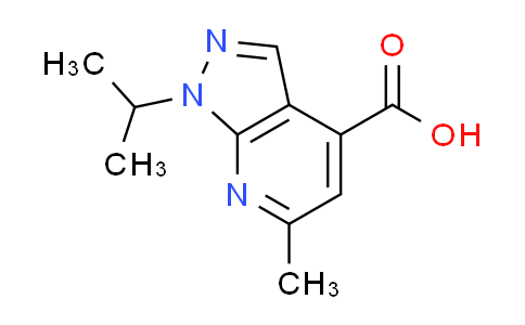 CAS No. 883544-72-7, 1-isopropyl-6-methyl-1H-pyrazolo[3,4-b]pyridine-4-carboxylic acid