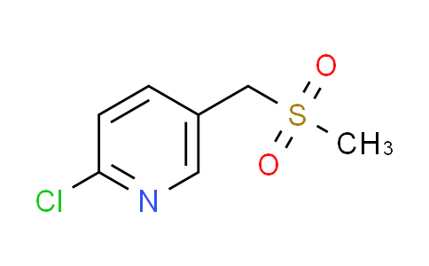 CAS No. 1158608-08-2, 2-chloro-5-[(methylsulfonyl)methyl]pyridine