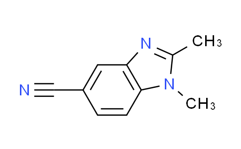 CAS No. 80073-14-9, 1,2-dimethyl-1H-benzimidazole-5-carbonitrile