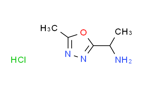 CAS No. 1384662-01-4, [1-(5-methyl-1,3,4-oxadiazol-2-yl)ethyl]amine hydrochloride