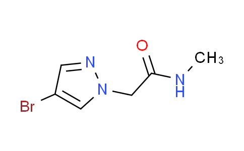 CAS No. 1179904-89-2, 2-(4-bromo-1H-pyrazol-1-yl)-N-methylacetamide