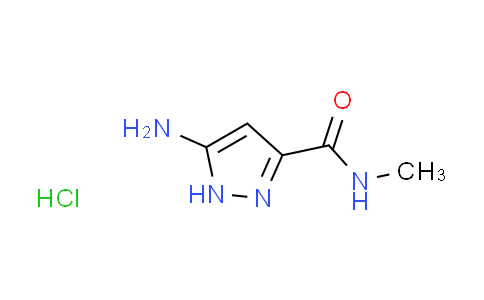 CAS No. 1219743-33-5, 5-amino-N-methyl-1H-pyrazole-3-carboxamide hydrochloride