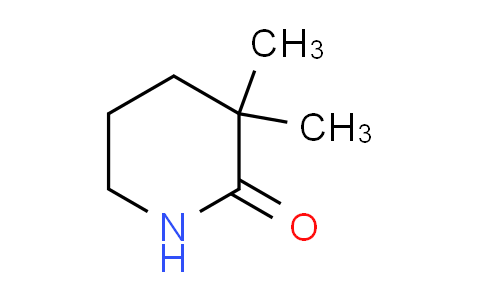 CAS No. 23789-83-5, 3,3-dimethyl-2-piperidinone