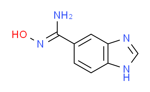 CAS No. 939999-63-0, N'-hydroxy-1H-benzimidazole-5-carboximidamide
