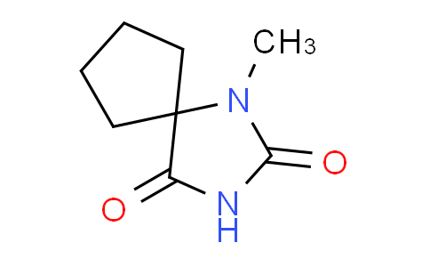 CAS No. 1170110-01-6, 1-methyl-1,3-diazaspiro[4.4]nonane-2,4-dione