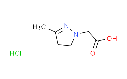 CAS No. 1134333-91-7, (3-methyl-4,5-dihydro-1H-pyrazol-1-yl)acetic acid hydrochloride