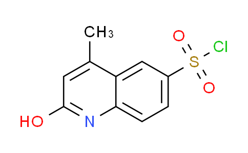 CAS No. 1160370-78-4, 2-hydroxy-4-methyl-6-quinolinesulfonyl chloride
