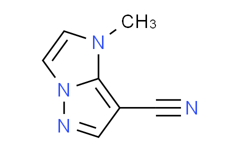 CAS No. 135830-04-5, 1-methyl-1H-imidazo[1,2-b]pyrazole-7-carbonitrile
