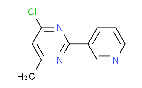 CAS No. 83551-42-2, 4-chloro-6-methyl-2-(3-pyridinyl)pyrimidine