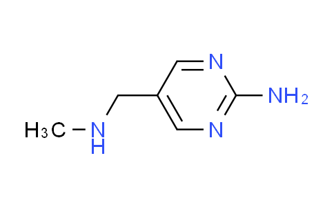 CAS No. 1215295-83-2, 5-[(methylamino)methyl]-2-pyrimidinamine