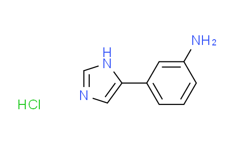CAS No. 1269052-70-1, [3-(1H-imidazol-5-yl)phenyl]amine hydrochloride