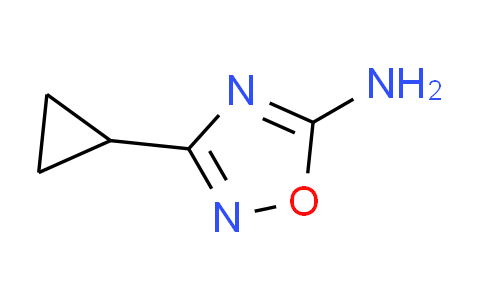 CAS No. 302842-68-8, 3-cyclopropyl-1,2,4-oxadiazol-5-amine