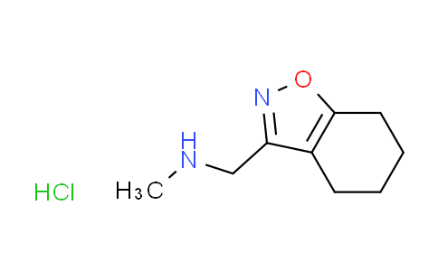 CAS No. 1228070-87-8, N-methyl-1-(4,5,6,7-tetrahydro-1,2-benzisoxazol-3-yl)methanamine hydrochloride