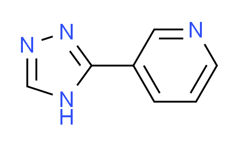 CAS No. 23195-63-3, 3-(4H-1,2,4-triazol-3-yl)pyridine