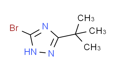 CAS No. 146858-36-8, 5-bromo-3-tert-butyl-1H-1,2,4-triazole